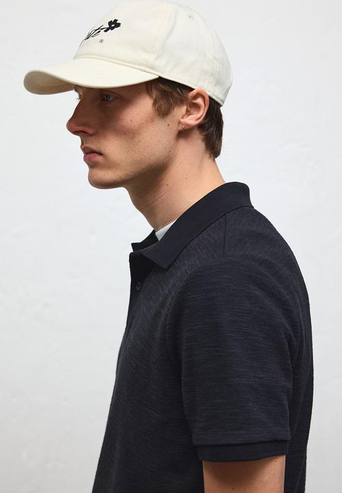 H&M - Slim fit polo shirt - navy blue