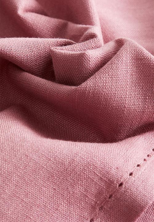 H&M - 4-Pack linen-blend napkins - dark dusty pink
