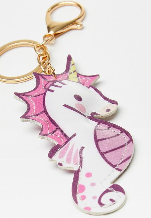 Pop Candy - Seahorse keychain - multi