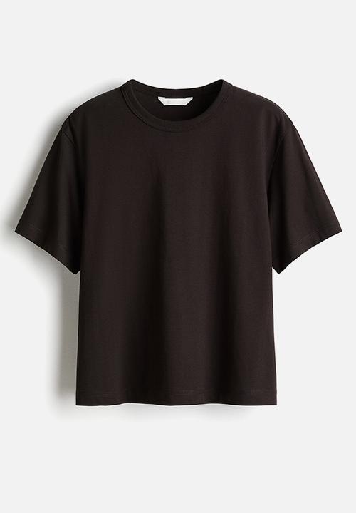 H&M - T-shirt - dark brown