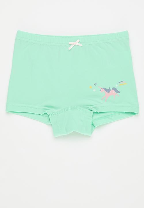 Pop Candy - 3 Pack briefs - green/white/stripes