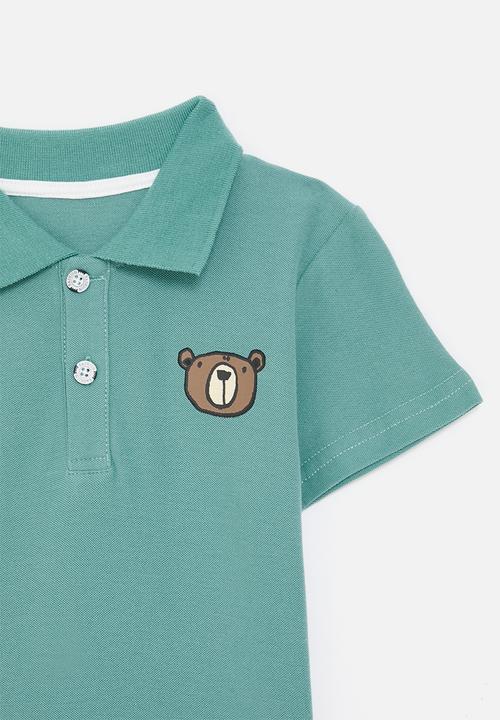 Pop Candy - Bear golfer - blue