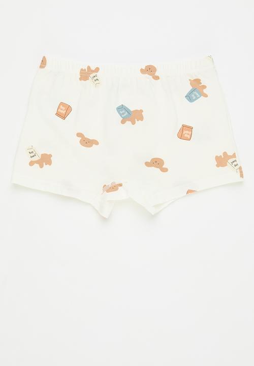 Pop Candy - 3 Pack briefs - beige/white/brown