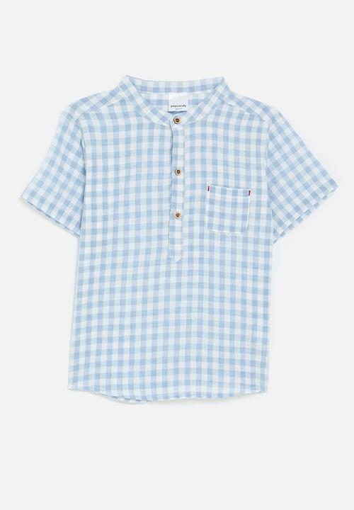 Pop Candy - Check shirt - blue checks