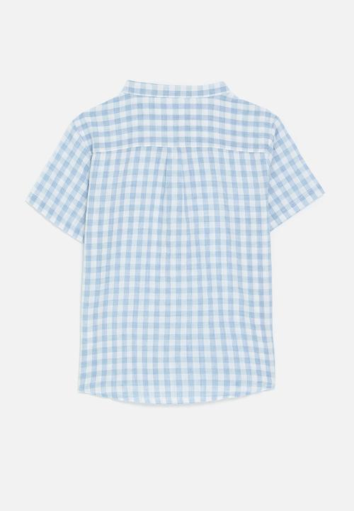 Pop Candy - Check shirt - blue checks