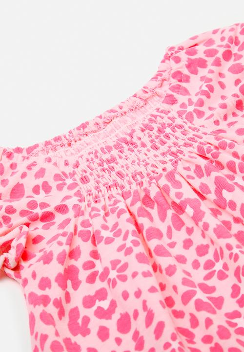 Pop Candy - Casual dress - pink leopard print