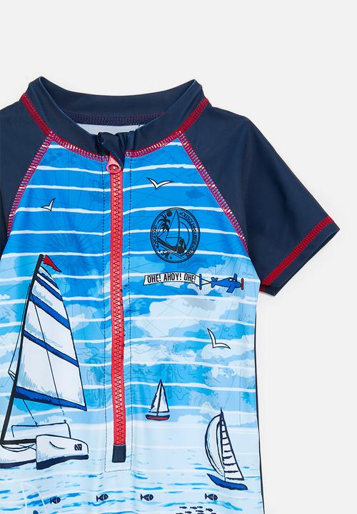 Pop Candy - One piece swimsuit - blue/yacht