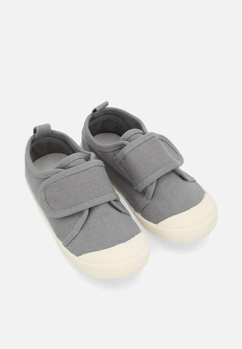 Pop Candy - Adjustable fastener sneakers - grey5