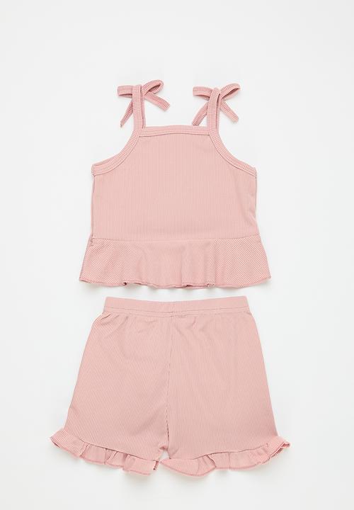 Pop Candy - Top & bottom set - dusty pink