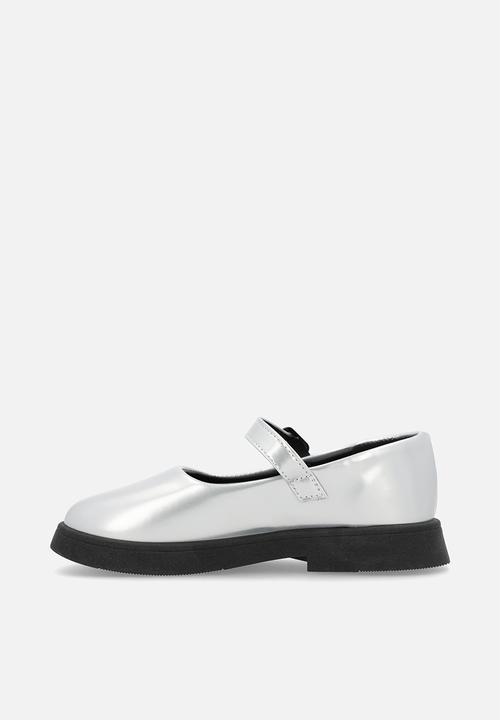 Pop Candy - Plain mary jane - silver