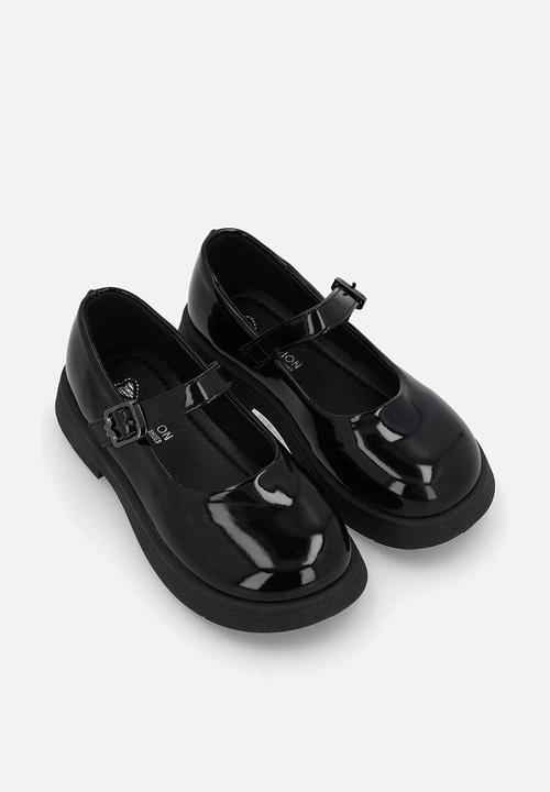 Pop Candy - Plain mary jane - black