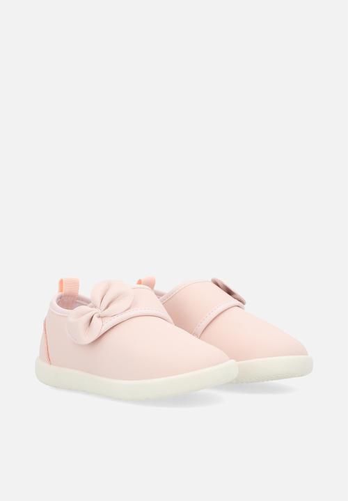 Pop Candy - Bowknot décor sneaker - pink