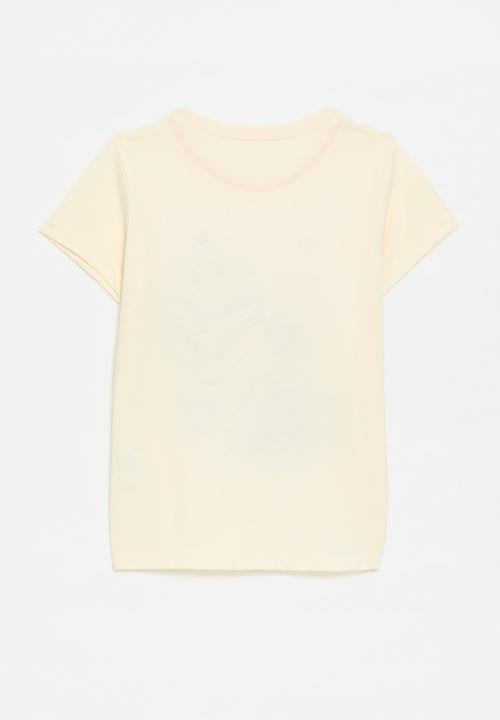 Pop Candy - Crew neck tee - ecru