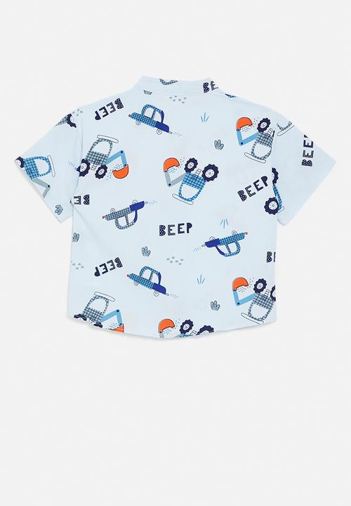 Pop Candy - Printed shirt - blue