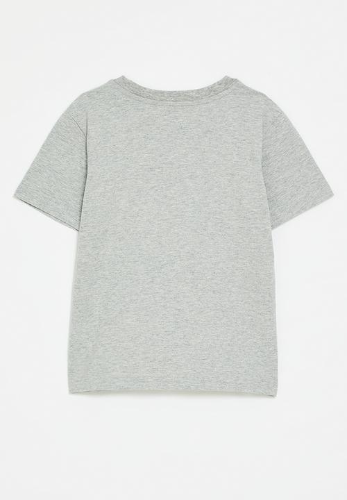Pop Candy - Safari theme graphic tee - grey