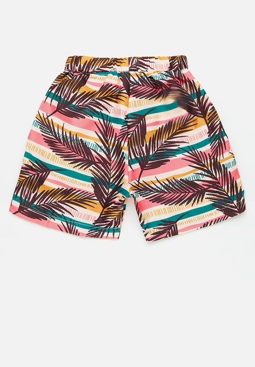 Pop Candy - Boardshort & bucket hat - multi