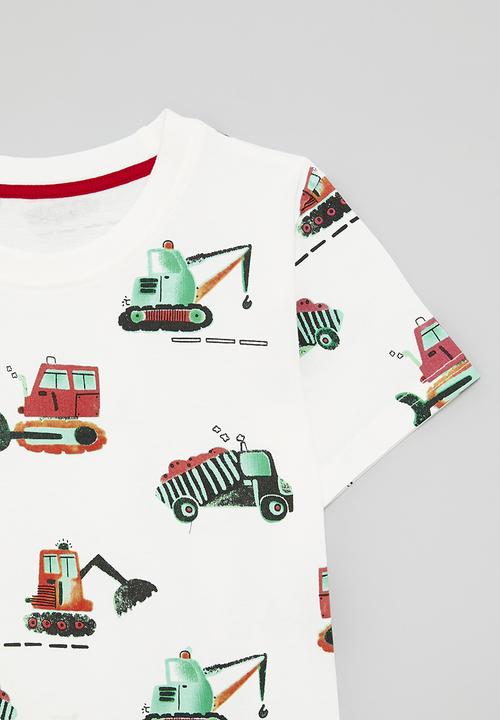 Pop Candy - Printed tee - white