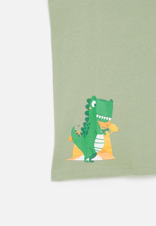 Pop Candy - Dino golfer - olive