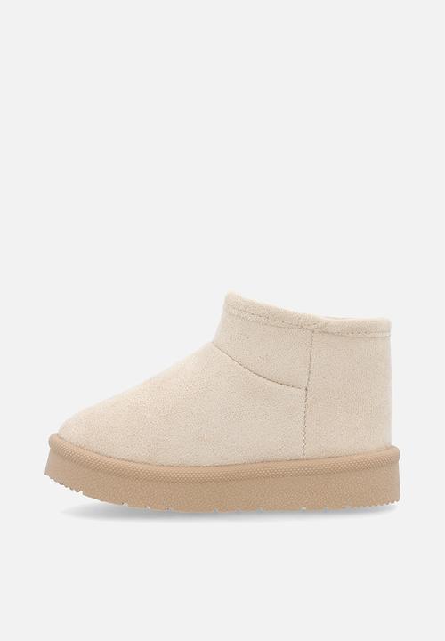 Pop Candy - Slipper boots - oatmeal