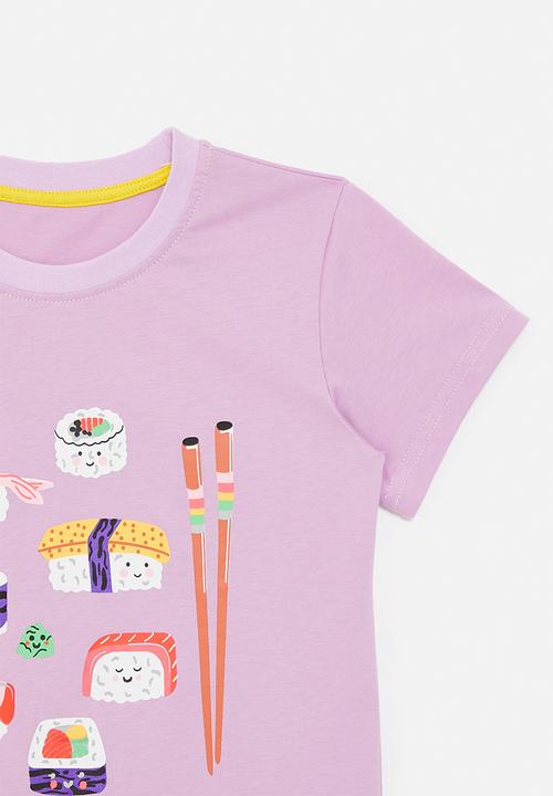 Pop Candy - Sushi graphic tee - purple