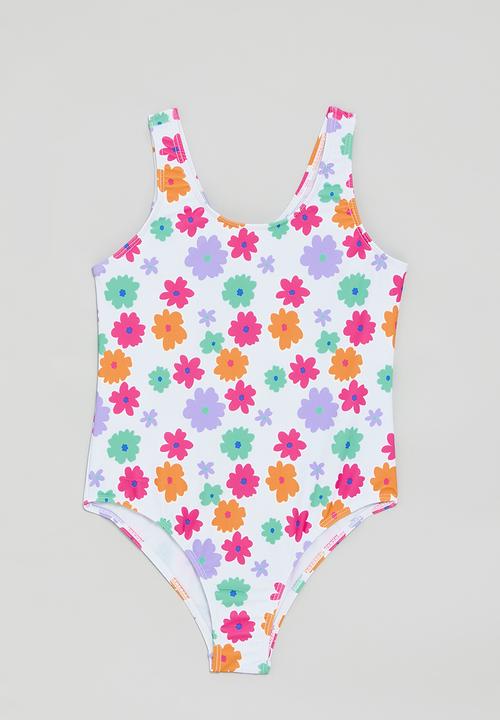 Pop Candy - Floral bikini - white/multi