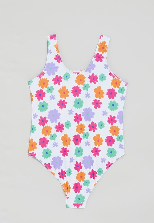 Pop Candy - Floral bikini - white/multi
