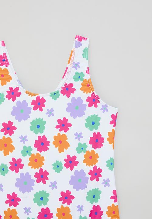 Pop Candy - Floral bikini - white/multi