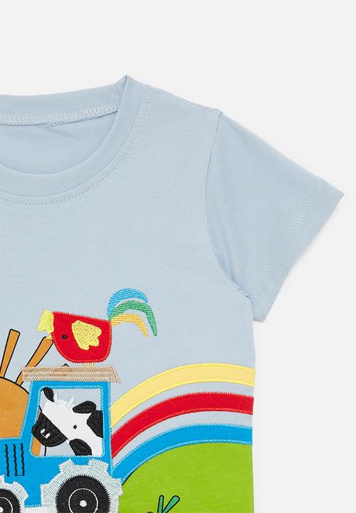 Pop Candy - Crew neck tee - light blue
