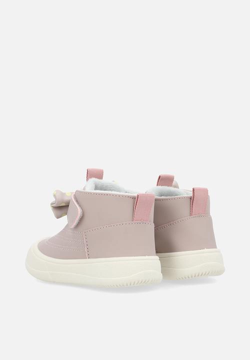 Pop Candy - Bow knot high-top sneakers - pink