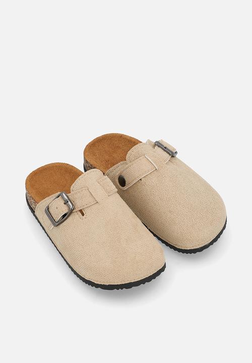 Pop Candy - Buckle slides - light beige