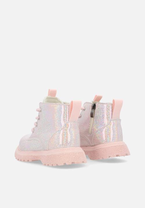 Pop Candy - Lace up boot - pink