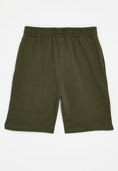 Pop Candy - Shorts - olive green