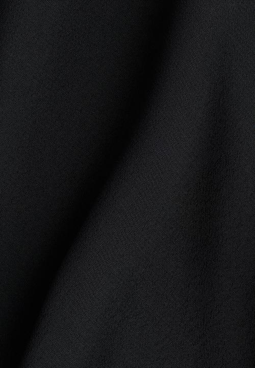 H&M - Flared slip skirt - black