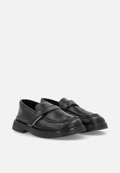 Pop Candy - Single strap loafers - black