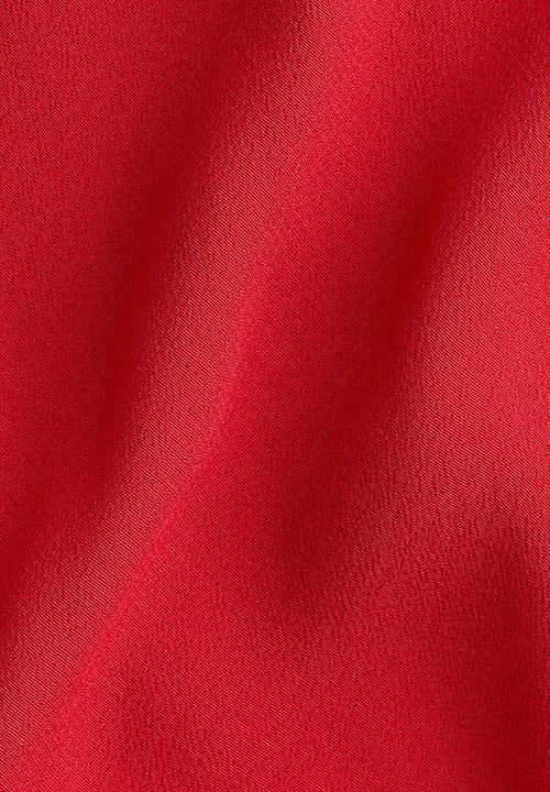 H&M - Flared slip skirt - red