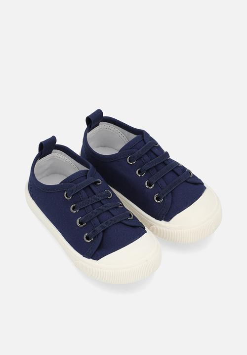 Pop Candy - Lace up sneakers - dark blue