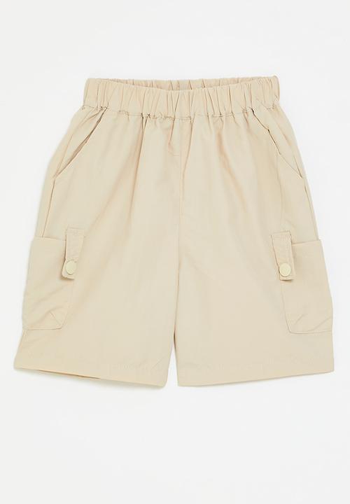 Pop Candy - Utility shorts - brown