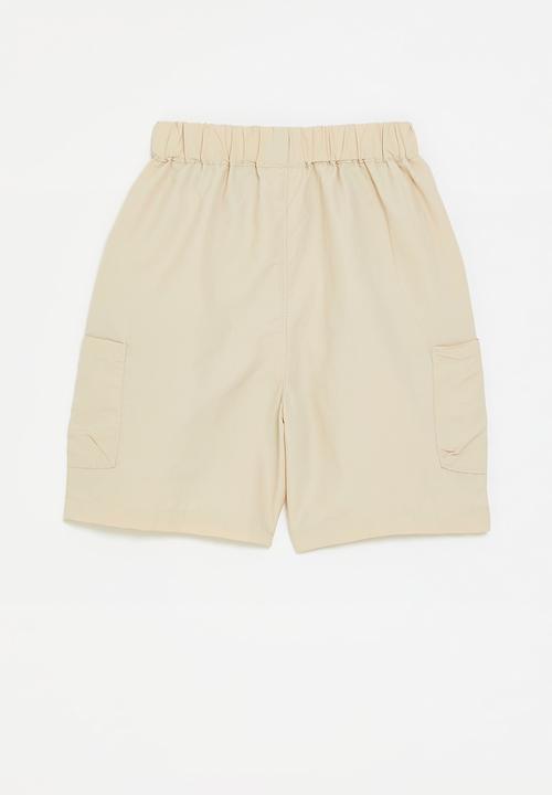 Pop Candy - Utility shorts - brown