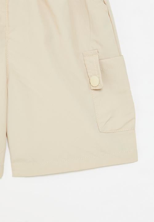 Pop Candy - Utility shorts - brown