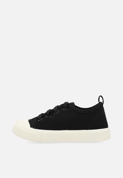 Pop Candy - Platform lace up sneakers - black