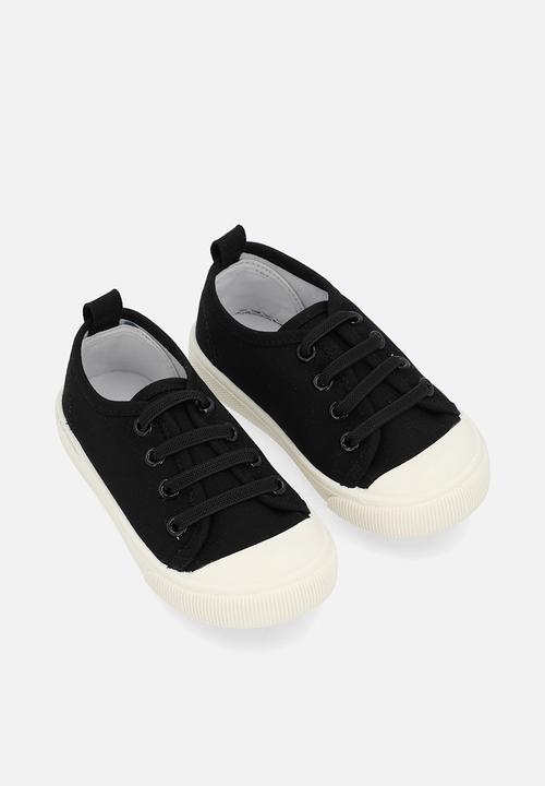Pop Candy - Platform lace up sneakers - black