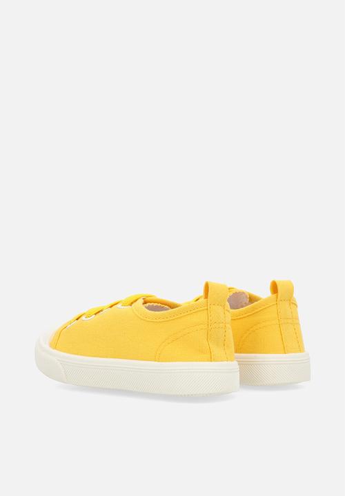 Pop Candy - Lace up sneakers - yellow