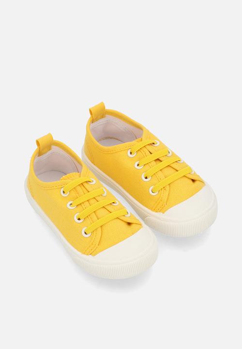 Pop Candy - Lace up sneakers - yellow