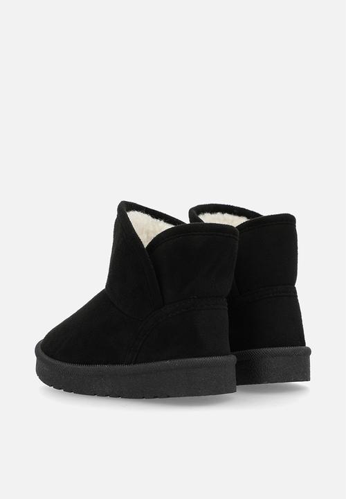 Pop Candy - Slipper boots - black