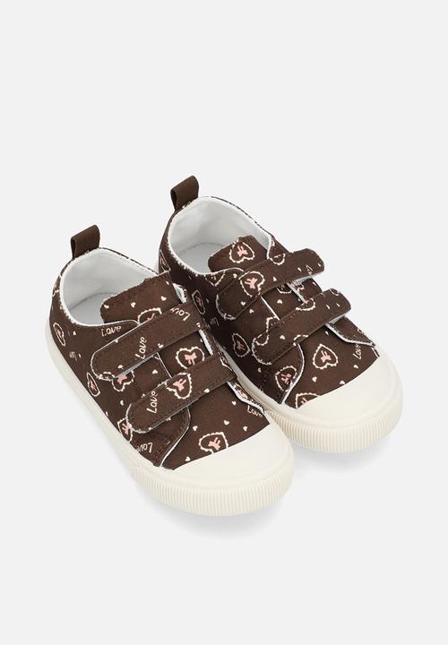 Pop Candy - Printed sneakers - brown