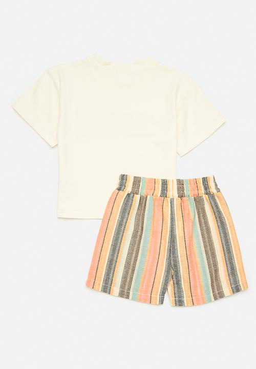 Pop Candy - Tee & shorts set - multi