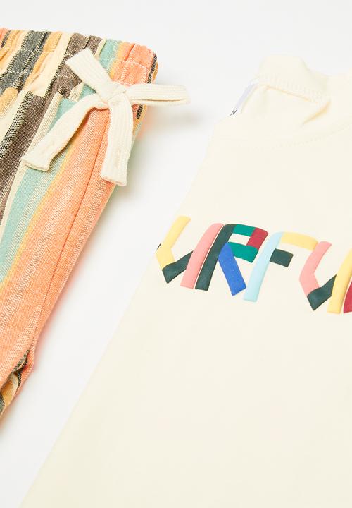 Pop Candy - Tee & shorts set - multi