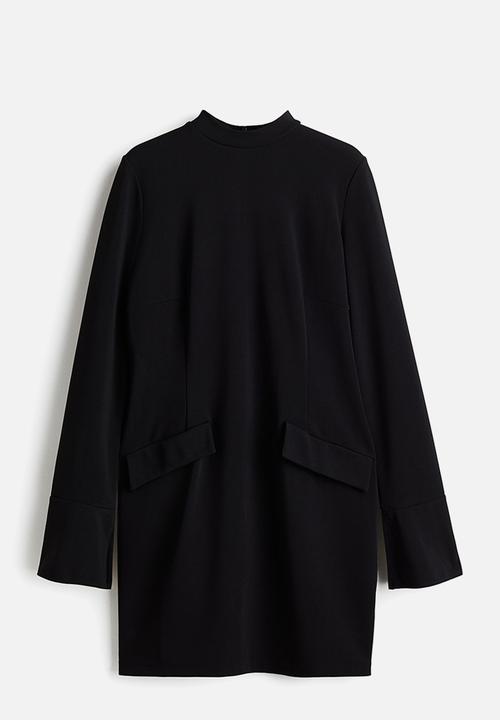 H&M - Interlock jersey dress - black
