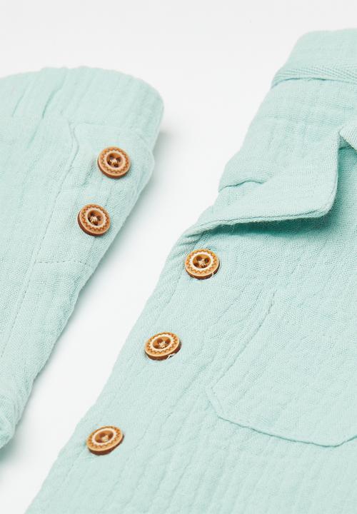 Pop Candy - Shirt & short set - green