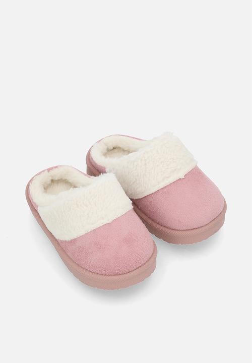 Pop Candy - Sherpa lined slippers - pink